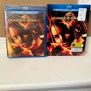 The Hunger Games 2 Disc Blu-Ray with Slip Cover Brand New and Sealed